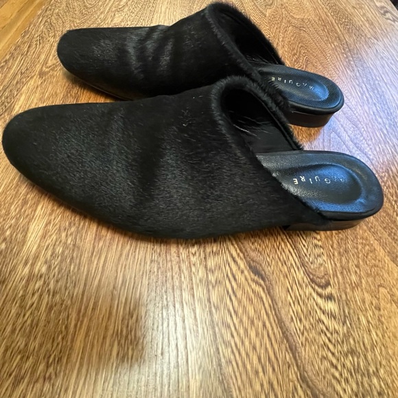 Maguire Como Mules Black Ponyhair - Picture 3 of 5